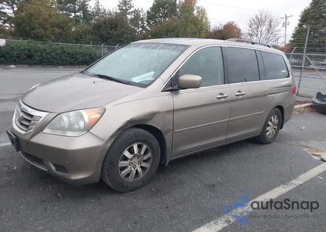 2010 Honda Odyssey Ex-L z USA, uszkodzony, nr VIN 5FNRL3H74AB055796